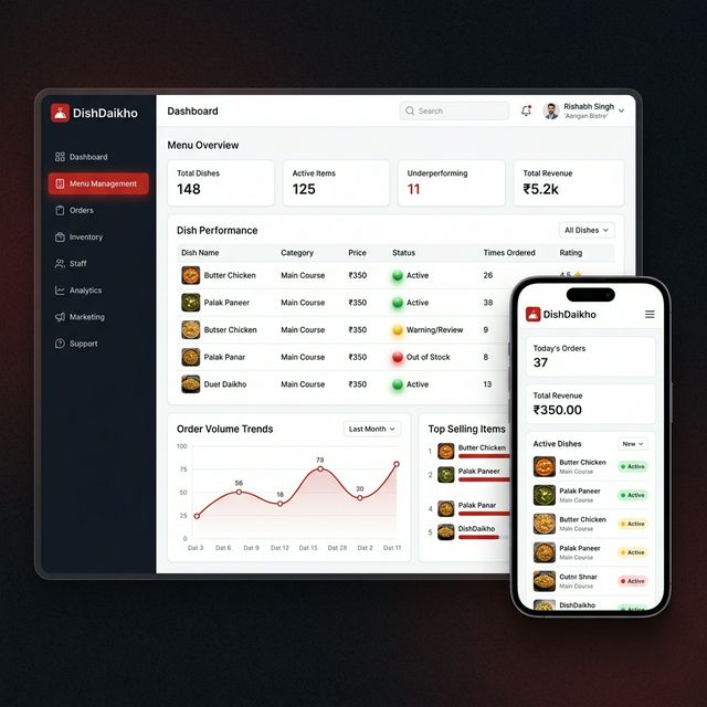 Merchant Dashboard Mockup